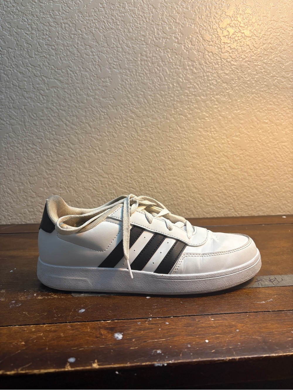 adidas White & black breaknet 2.0 sneakers - Lace-Up Casual Shoes - Picture 3 of 5